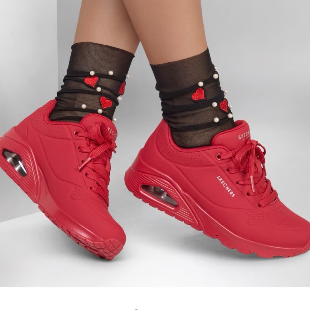 Skechers UNO stand on Air Red Sneakers 9W